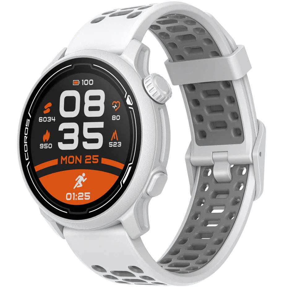 Montre Coros PACE 2 Silicone GPS Sport France Blanche | QET-6570417